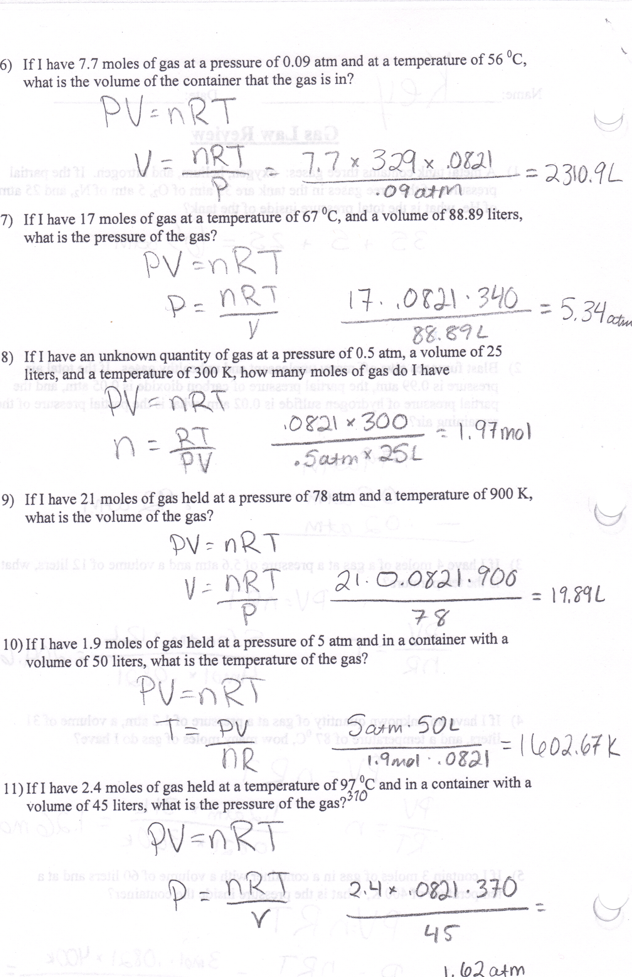 Printables Behavior Of Gases Worksheet behavior of gases worksheet imperialdesignstudio falkoff sarah chemistry semester 2 2013 2014 day to assignments