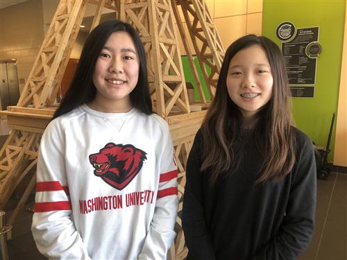 Hannah Moon and Vivian Wang 