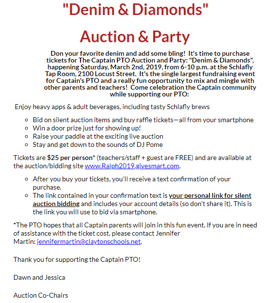 Party & Auction Party & Auction