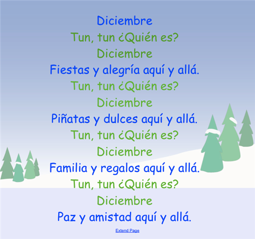 december song 