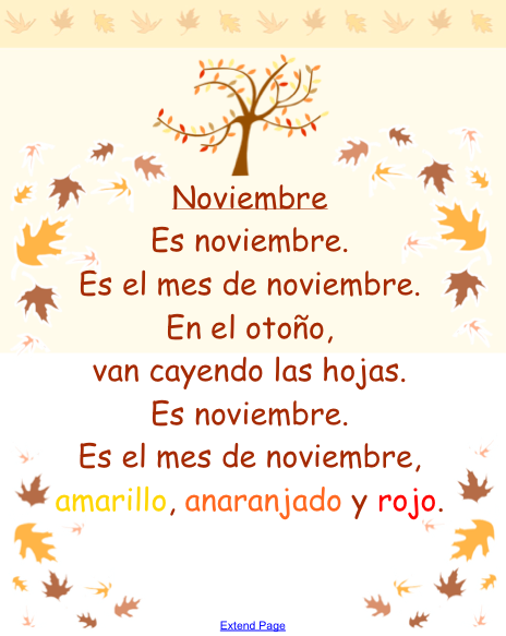 november song 